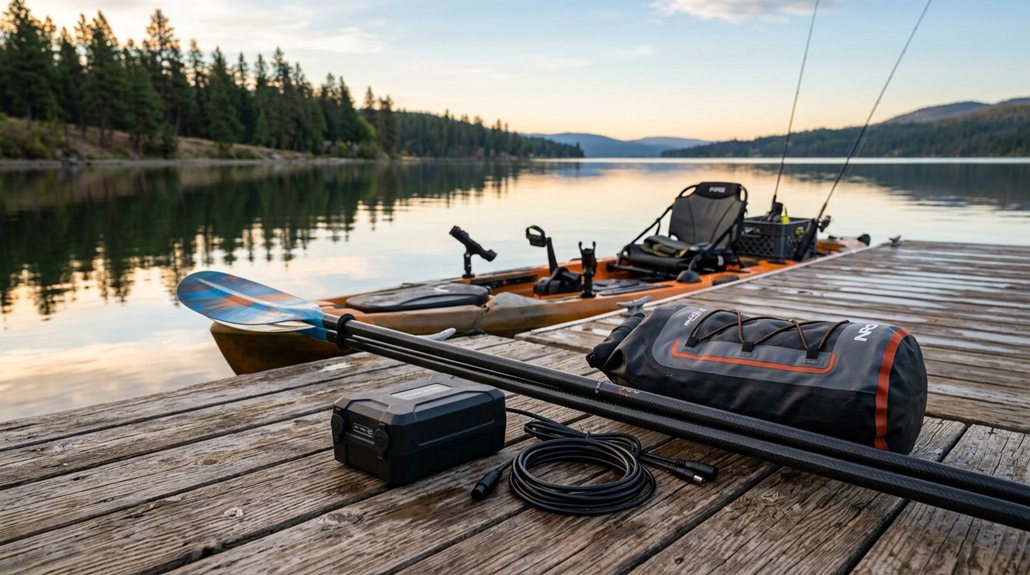 best kayak fish finder power