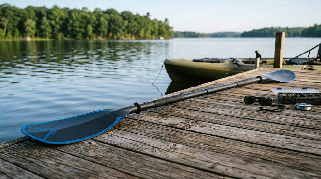 best kayak paddles for catch