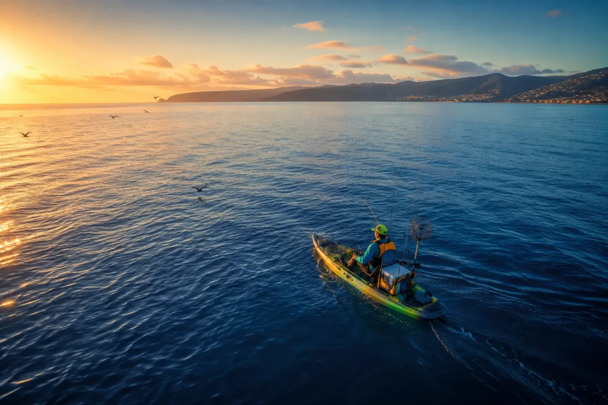 How Far Offshore Can You Take a Fishing Kayak?