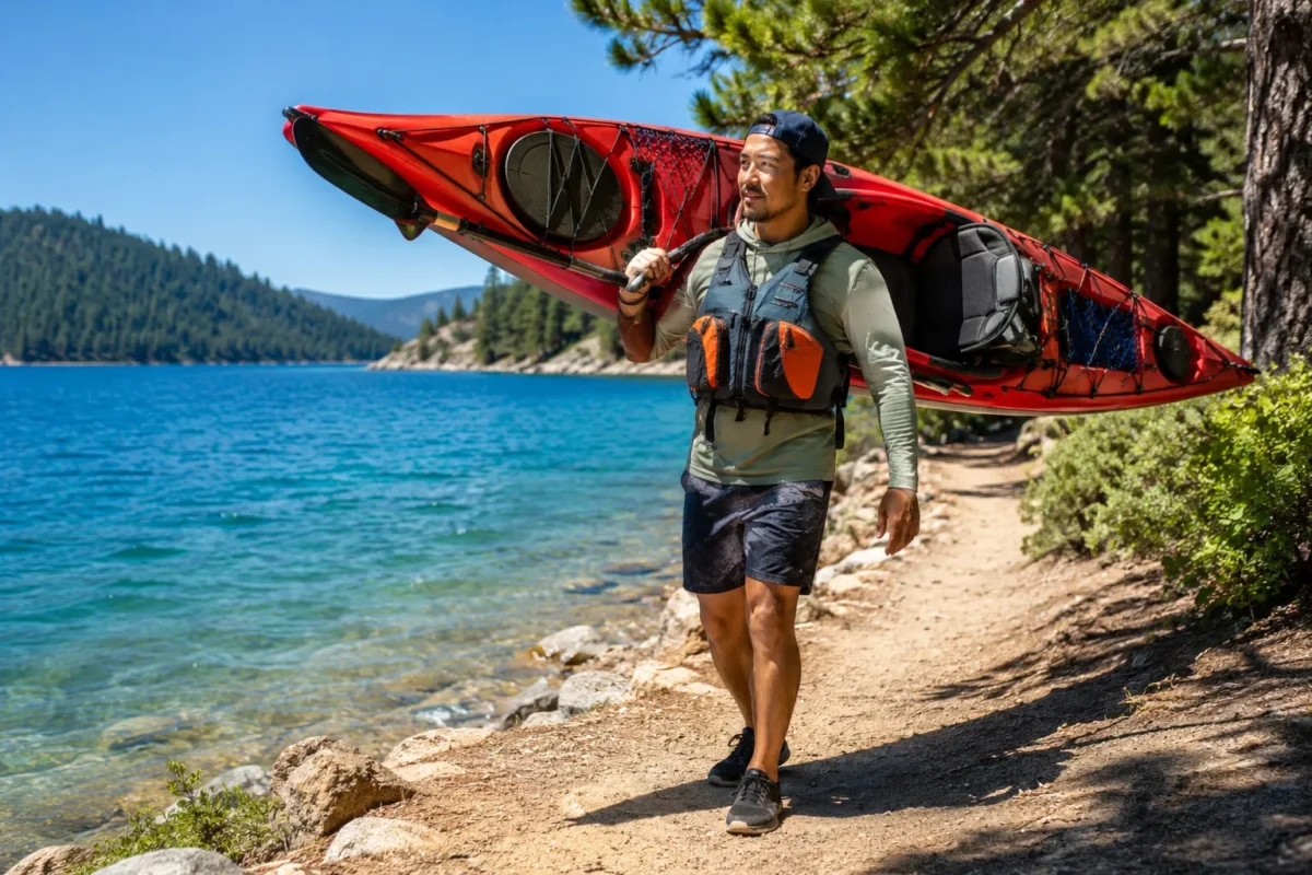 How to Carry a Heavy Kayak Solo