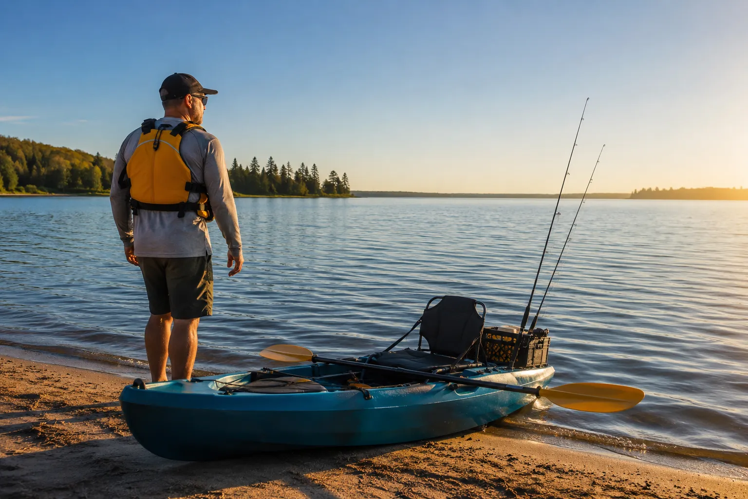 How to Launch a Kayak From Shore Solo