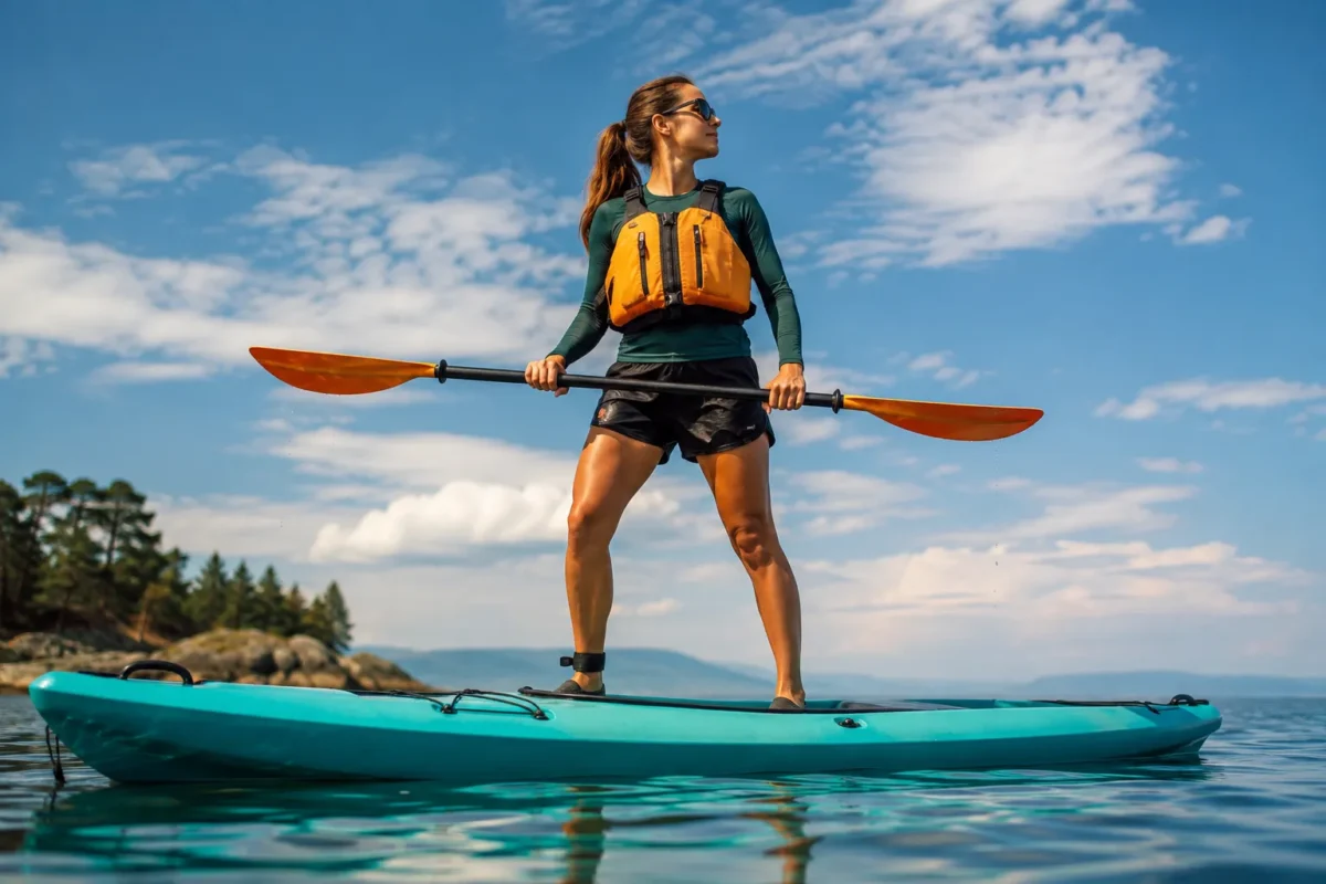 How to Practice Standing in a Kayak Safely