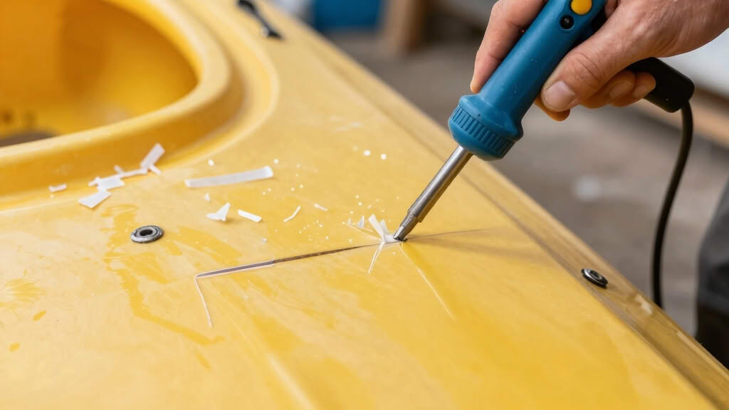 How to Repair Kayak Scratches (Plastic Welding Guide)