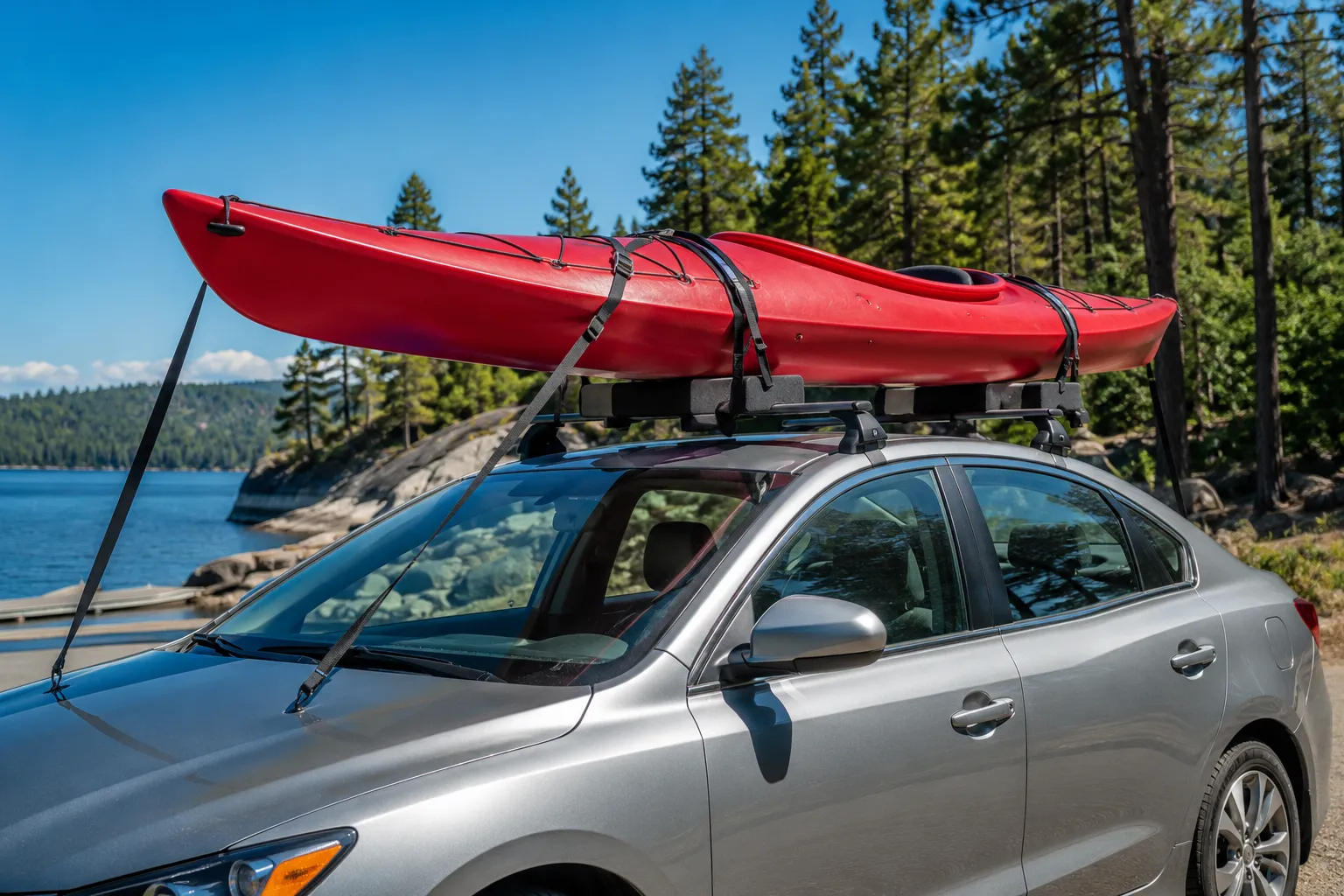 How to Transport a Kayak Without a Roof Rack