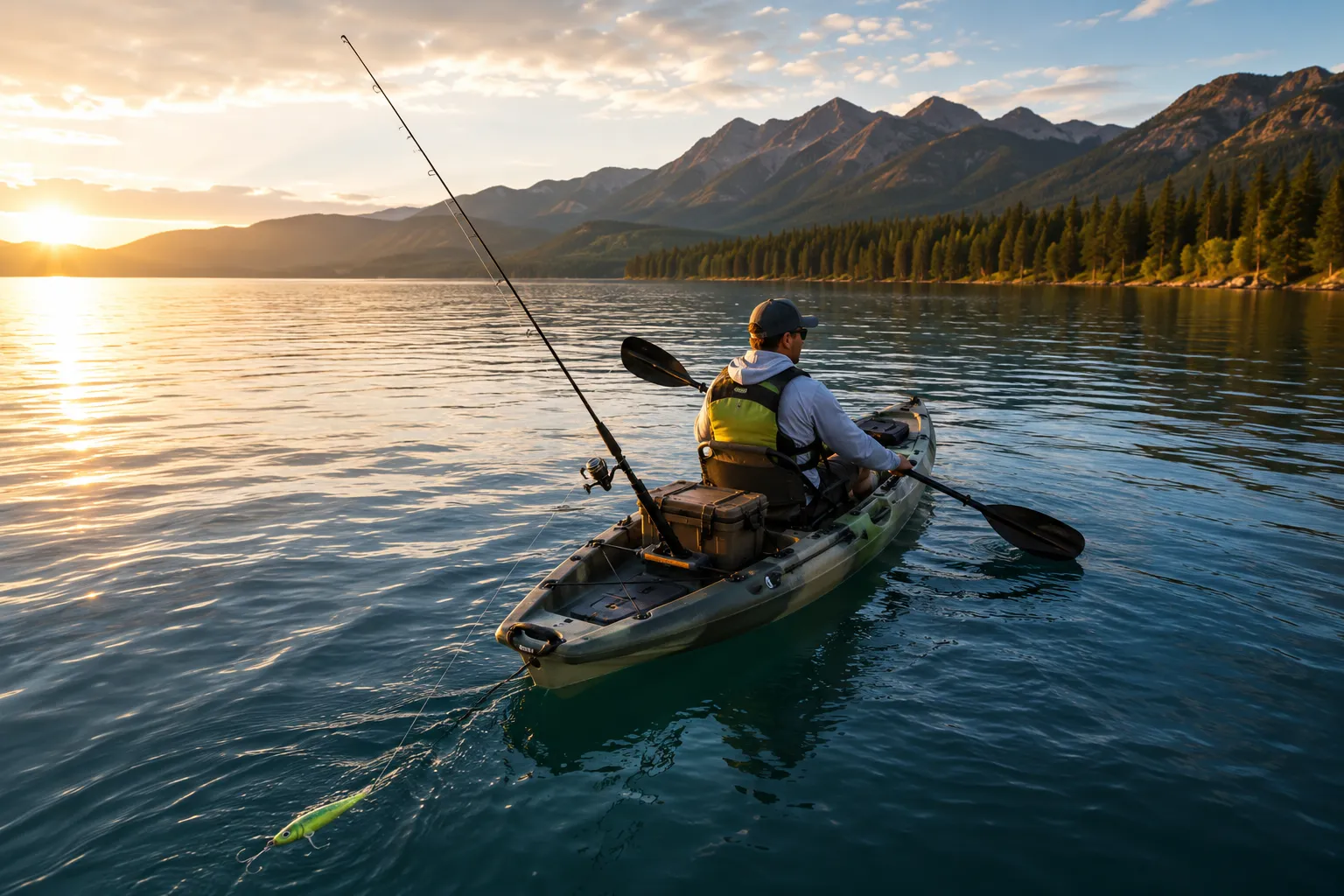 How to Troll From a Kayak