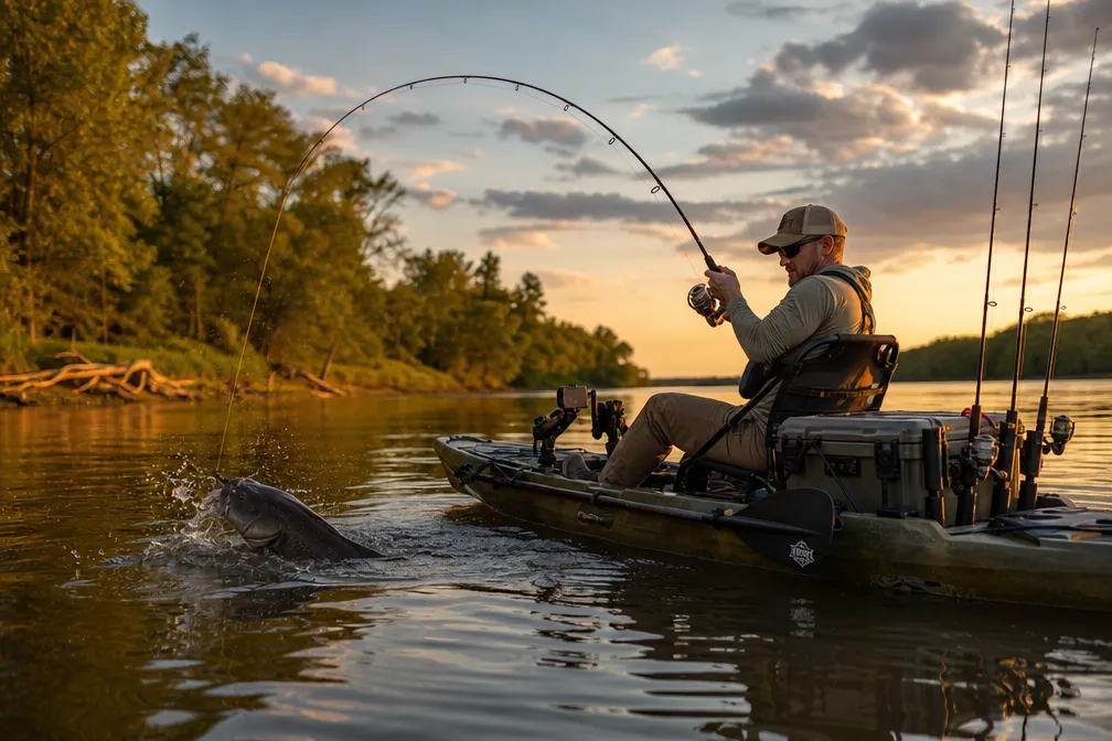 Kayak Catfishing: Gear and Tactics