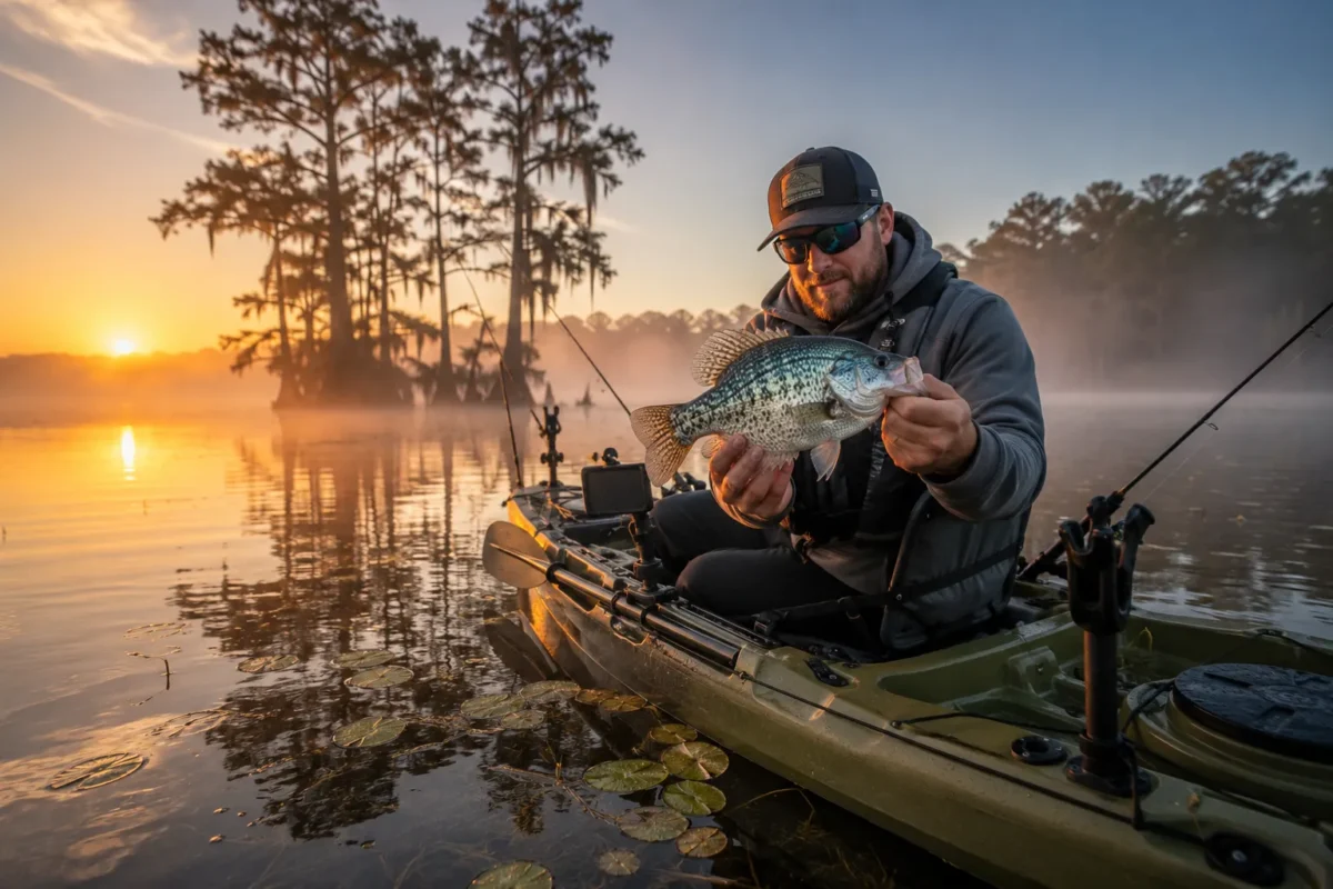 Kayak Crappie Fishing Tips