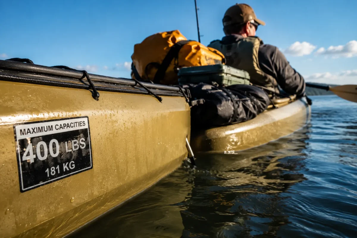 Kayak Weight Capacity Explained (Why the Number Lies)