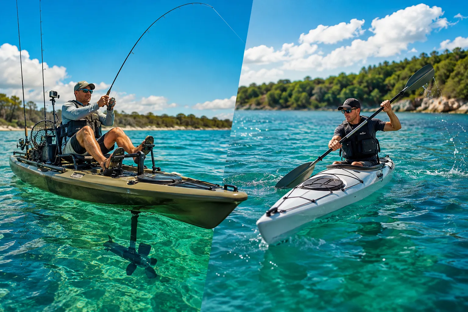 Pedal vs Paddle Kayaks: Honest Pros and Cons