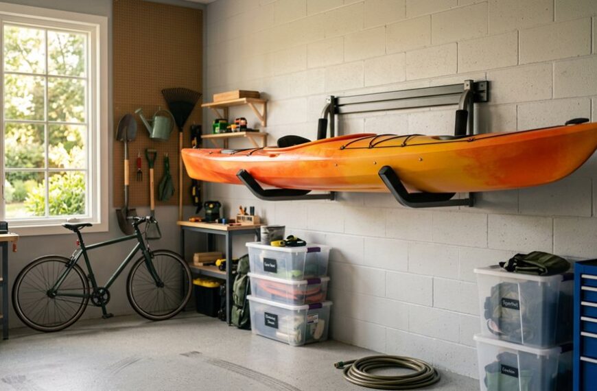 top kayak rack for storage