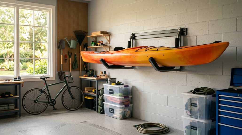 top kayak rack for storage