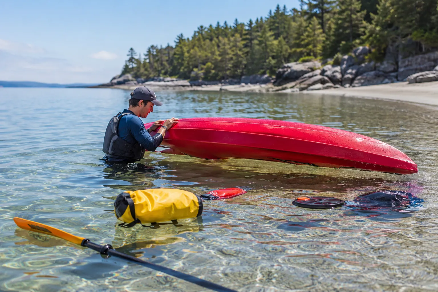 What Gear Floats and What Sinks When a Kayak Tips
