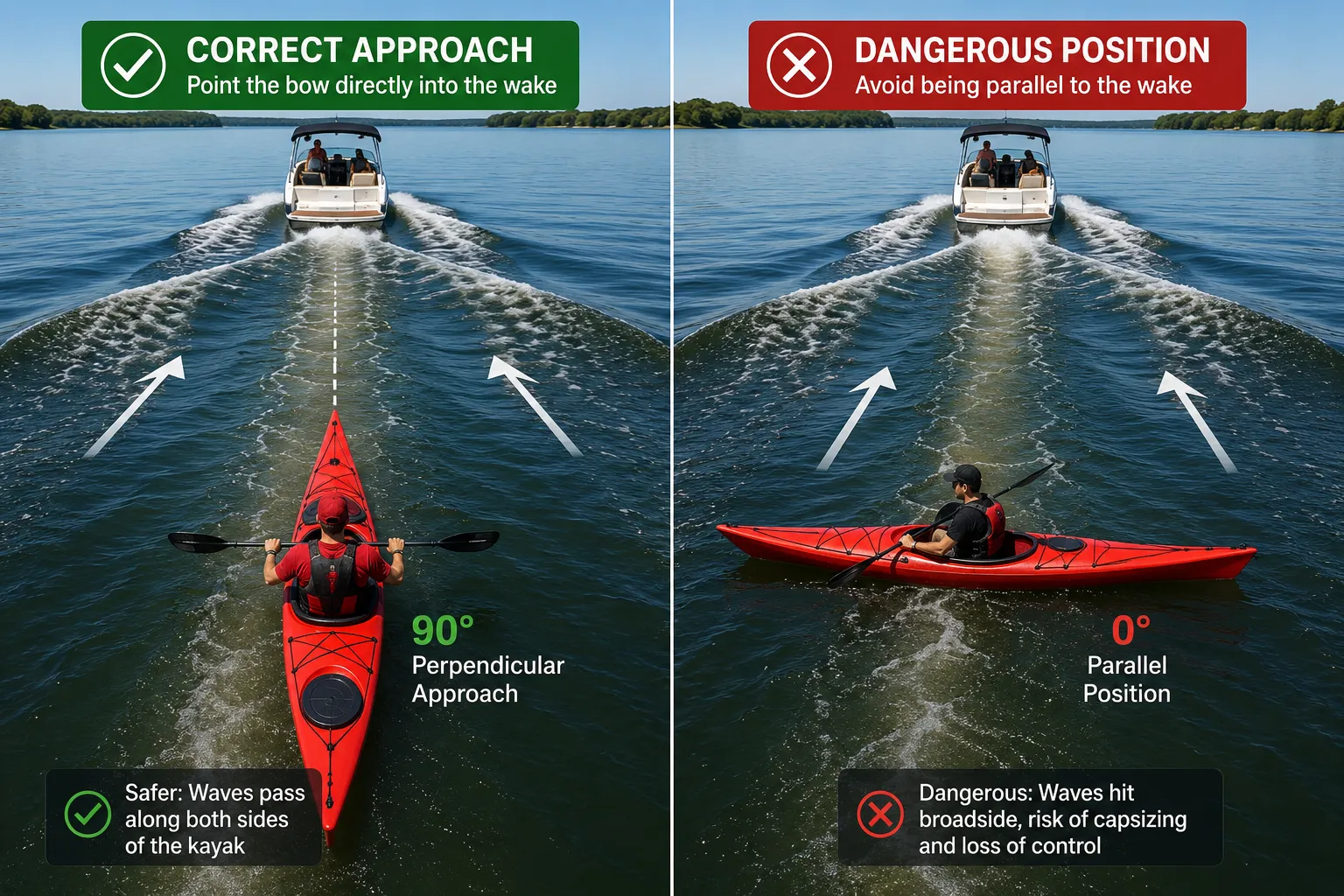 What Is a Boat Wake and Why Is It Dangerous for Kayakers