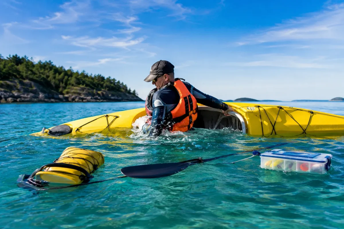 What to Do If Your Kayak Capsizes With Gear
