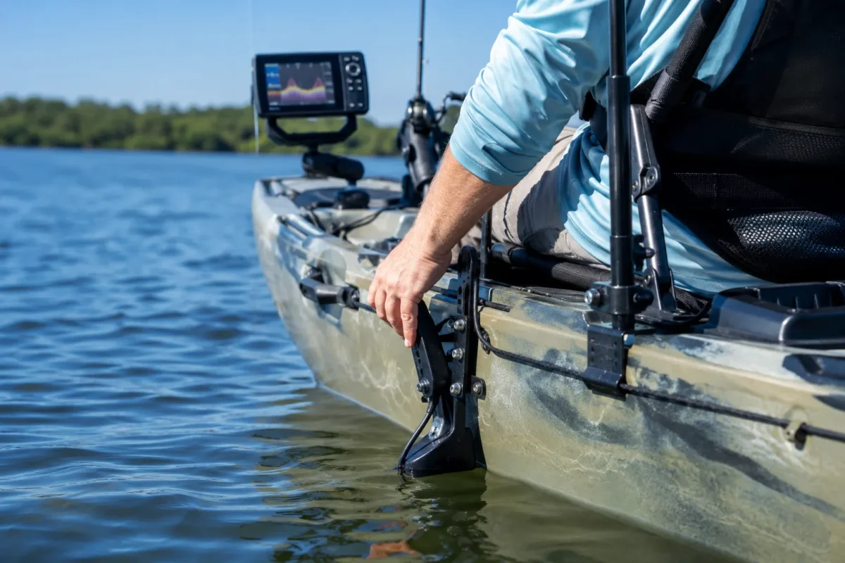 Where to Mount a Transducer on a Kayak